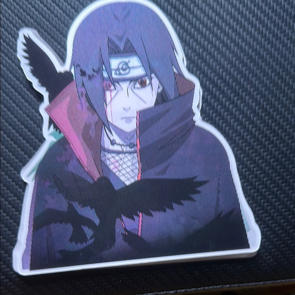 Naruto Shippuden itachi 3d motion sticker